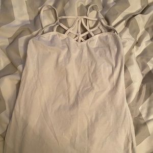 🍓 3 for $30🍓 white criss crossed tank top